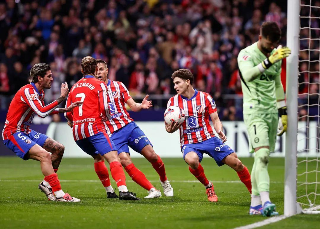 马德里竞技全取三分,成功晋级淘汰赛 马德里竞技全取三分,成功晋级淘汰赛