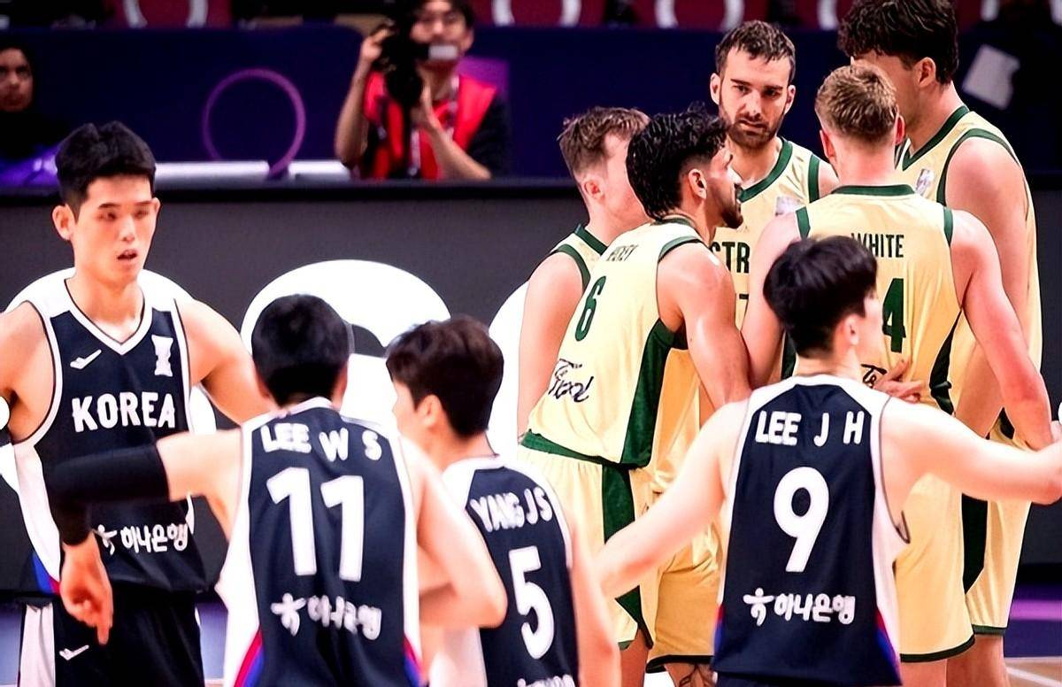韩国篮球队力挫强敌赢得关键战役