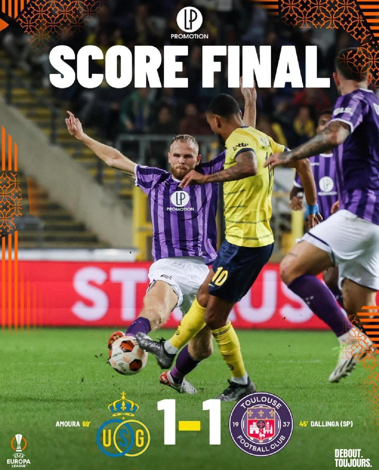 图卢兹击败里尔反弹之战大获胜利